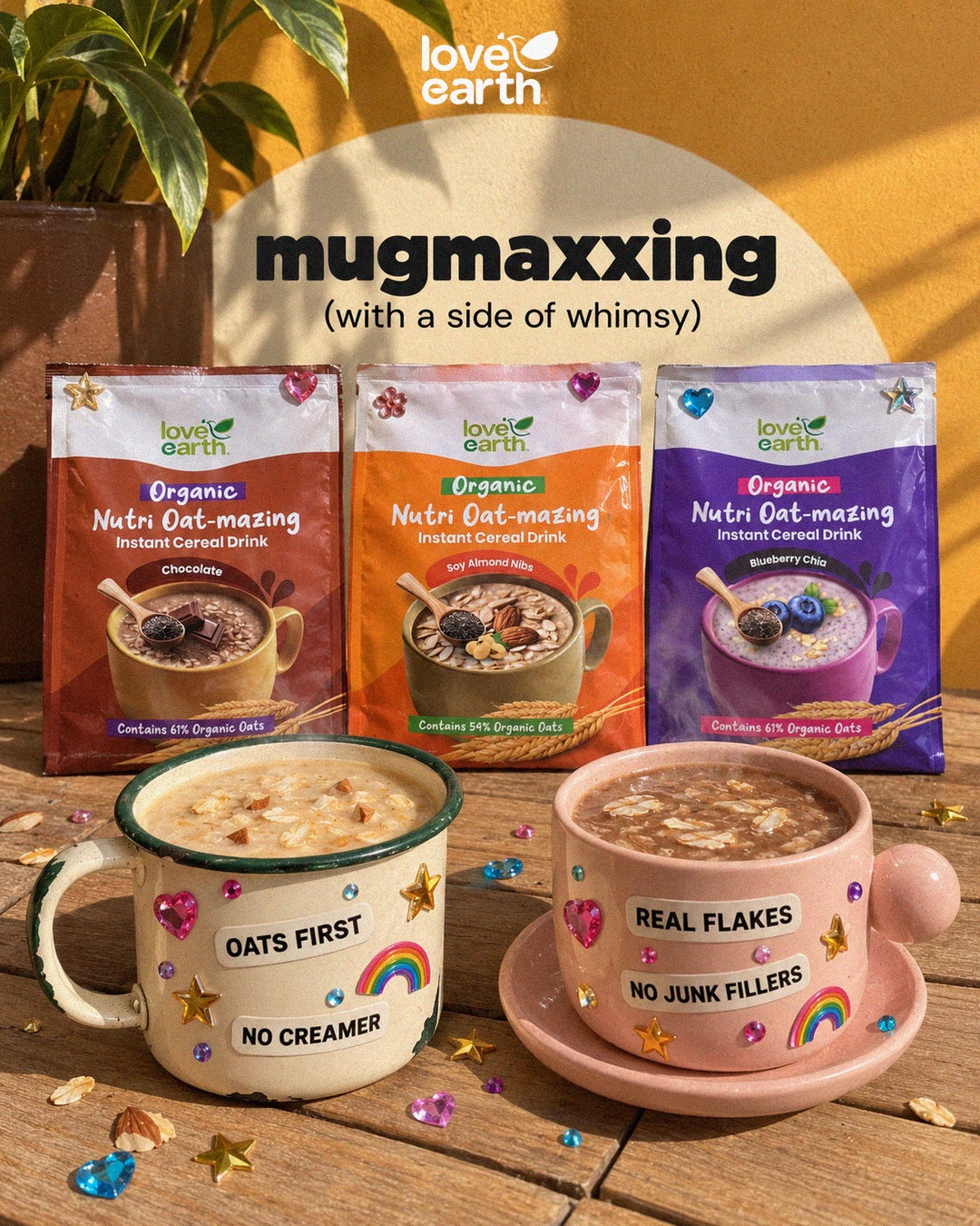 Love Earth · Oat-mazing — Mugmaxxing